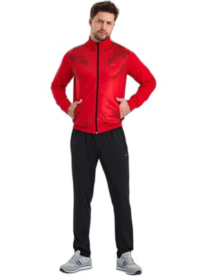 Die Grup Slazenger Recognıze Erkek Eşofman Takım, Kırmızı, S