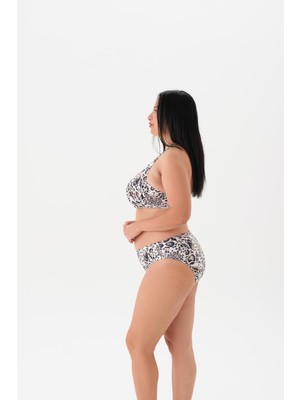 Die Grup Eros Kadın 4076BK Balenli Toparlayıcı Bikini Tk. Bej 40