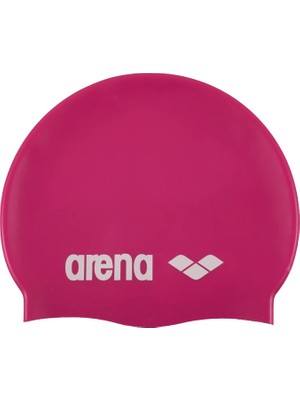Die Grup Arena Classic Silicone Cap Yüzücü Bonesi-Pembe-Std
