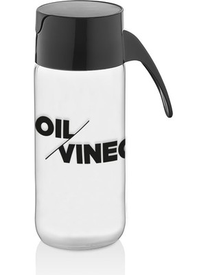 Die Grup 2 Adet Yağlık Cam Sosluk Akarken Dokunmayan Kapak Kolay Kullanım 500 ml