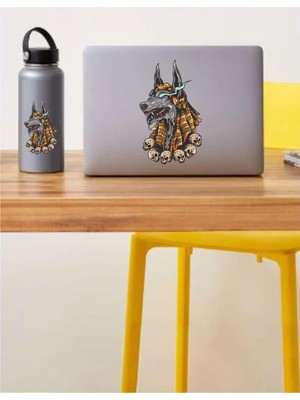 Die Grup Sticker Usta Anubis Eski Mısır Araba Oto Motosiklet Sticker 00055 Renkli 10X6 cm