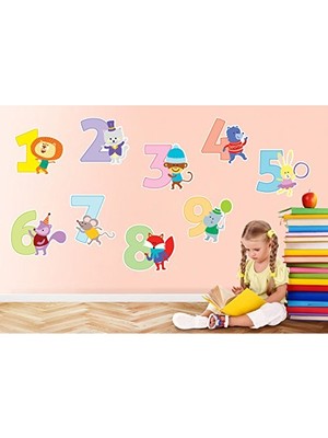 Die Grup Tilkidünyası Sevimli Sayılar Sticker