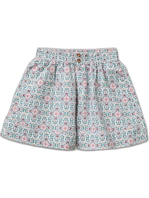 Esranın Dünyası United Colors Of Benetton Unisex Çocuk Şort 4QBQC904G, Çok Renkli 68D, 164