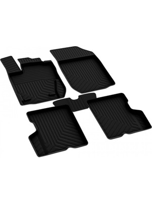 Die Grup Ferrous Autoaccessories Dacia Duster 2 ile Uyumlu 4d Havuzlu Kauçuk Paspas 2018 ve Üstü