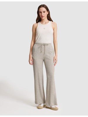 Esranın Dünyası Bej Flare Fit Eşofman Altı 50319905 VR011