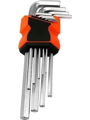 Die Grup Shtools 9 Parça Tork Çelik Alyan Anahtarı 120 mm Allen Set 1410