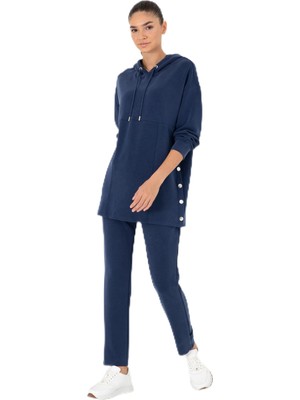 Esranın Dünyası Lacivert Regular Fit Eşofman Altı 50290994 VR033