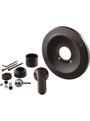 Die Grup Delta Faucet Delta 600 Serisi Küvet ve Duş Trim Kitleri Için Duş Kolu Yenileme Onarım Trim Kiti, Venedik Bronz RP54870RB