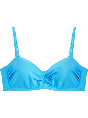 Mythriva Drapeli Çıkarılabilir Askılı Straplez Bikini Üstü