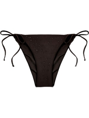 Mythriva Yanları Ipli Taş Detaylı Bikini Altı