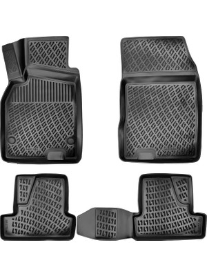 Mythriva Rizline Renault Megane 3 Hb 2009-2016 Uyumlu 3D Havuzlu Paspas