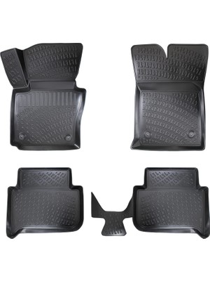Mythriva Rizline Volkswagen Touran 2004-2014 Uyumlu 3D Havuzlu Paspas