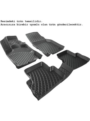 Mythriva Rizline Opel Astra J 2009 Sonrası 3D Havuzlu Paspas