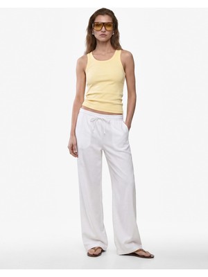 Mythriva Pamuklu Kaşkorse Slim Fit U Yaka Fitilli Atlet