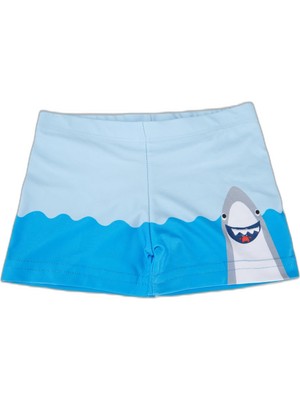 Vionna Slipstop Finzy Desenli Lastikli Bel Boxer Mayo Short Erkek Çocuk Mayo Short SR2636000003