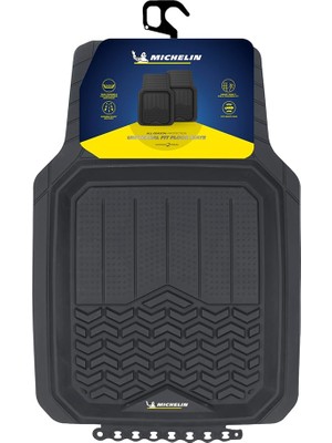 Vionna Michelin MC34594 Tüm Araçlara Uyumlu 2 Parça Üniversal 3D Havuzlu Oto Paspas