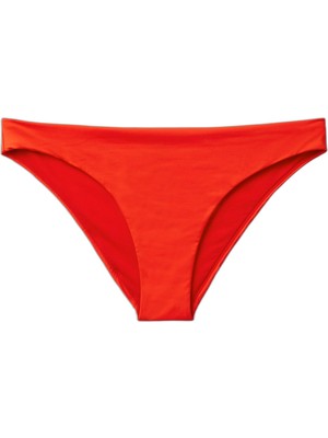 Vionna United Colors Of Benetton Kadın Kırmızı Klasik Kesim Düşük Bel Bikini Altı, Kırmızı, L