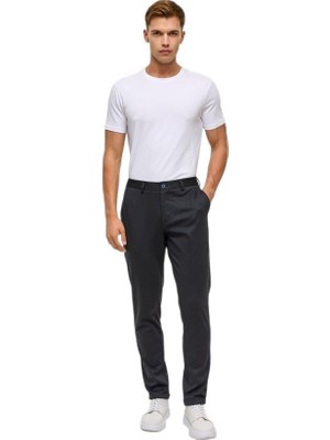 Vionna Lacivert Slim Jogger Pantolon