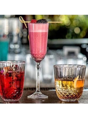 Vionna Paşabahçe Diony 440210 Ayaklı Flüt Kadeh 125 ml - 2'li Set