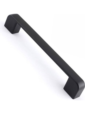 Vionna BADEM10 10 Adet Gölcük Siyah 128 mm Mutfak Kulbu Çekmece Dolap Kulpu Dolabı Kulpları Metal Kulp Mobilya