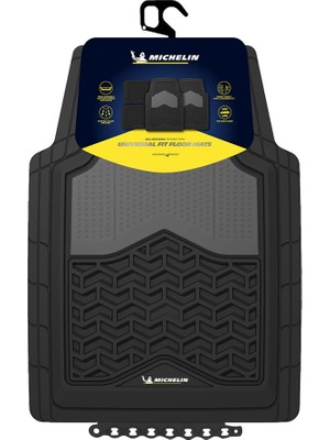Vionna Michelin MC34891 Tüm Araçlara Uyumlu 4 Parça Üniversal 3D Havuzlu Oto Paspas