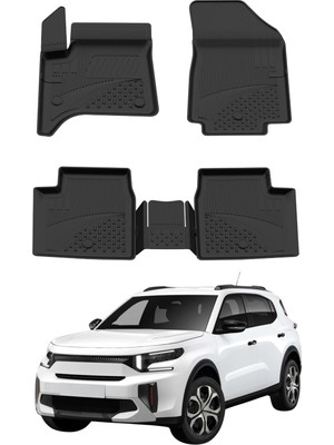 Vionna Sahler Citroen C3 Aircross Mhev 2025 Sonrası Uyumlu Sahler 4.5d Premium Havuzlu Oto Paspas