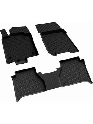 Vionna Ferrous Autoaccessories Nissan Navara 4 ile Uyumlu 4d Havuzlu Kauçuk Paspas 2014 ve Üstü
