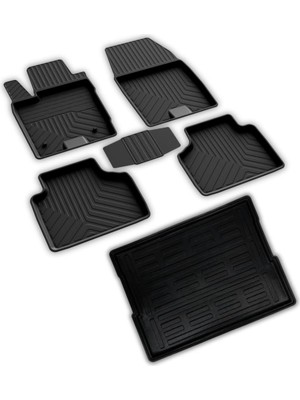 Vionna Ford Courier ile Uyumlu Ferrous 4d Paspas ve 3D Bagaj Havuzu 2014 2023
