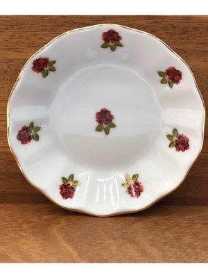 Vionna Porland Çay Tabağı 6'lı Kırmızı Gül 869KGUL254896