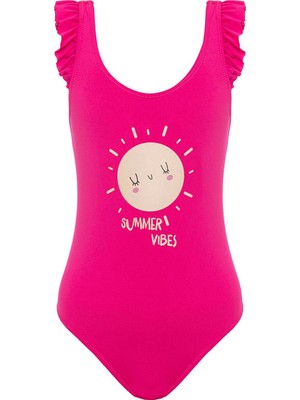 Şanal Soul Squad Mila Çocuk Mayo Neon Yeşil, 7-8, SSMILA24, Neon Green, Unisex Çocuk