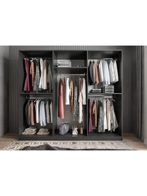 Baramolife Eko 6 Kapaklı Gardırop - G.A.B.E_270