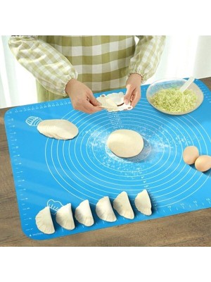 Şanal 5dm-40 * 50 cm Silikon Ölçekli Kullanımı Kolay Hamur Açma Matı Ekmek
