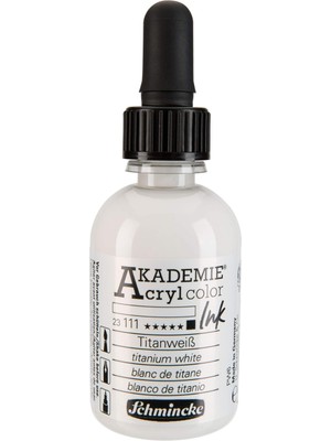 Şanal Schmincke Akademie Akrilik Mürekkep 50 ml 111 Titanium White