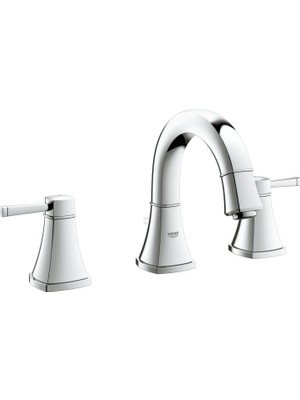 Şanal Grohe Lavabo Bataryası 3 Delikli Grandera Krom - 20417000