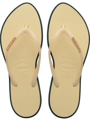 Şanal Havaianas Slim Point Pantanal Green Kadın Terlik, 41/42 Eu, NUMERIC_41, NUMERIC_42