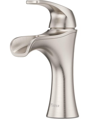 Şanal Pfister LF042JDKK Jaida Tek Kontrol 10,16 cm Orta Set Şelale Banyo Bataryası Fırçalanmış Nikel