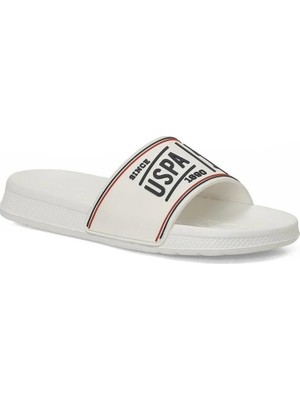 Şanal U.s.polo Assn Roland 6fx Beyaz Unisex Anatomik Spor Plaj Terliği