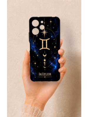 Vip Case Redmi 12 Uyumlu Ikizler Burcu Temalı Desenli Silikon Kılıf