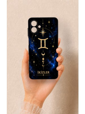 Vip Case Samsung A07 Uyumlu Ikizler Burcu Temalı Desenli Silikon Kılıf