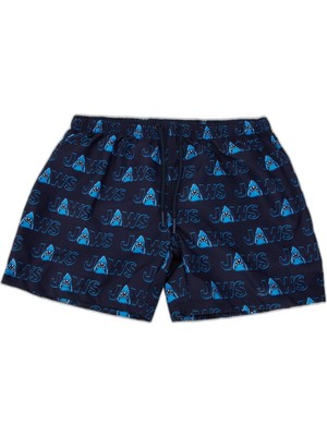Myg Plus Slipstop Dane Desenli Uv Korumalı Normal Bel Short Erkek Çocuk Short SO2531100700