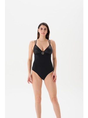 Myg Plus Eros Kadın 4139MY Üçgen Mayo Siyah 36