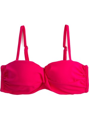 Myg Plus Push Up Bikini Üstü Dolgulu Balenli Çıkarılabilir Askılı