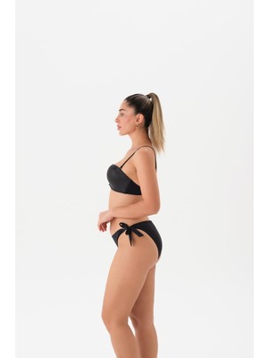 Myg Plus Eros Kadın 4140BK Straplez Bikini Tk. Siyah 42