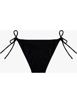 Myg Plus Yanları Bağlamalı Ipli Dokulu Bikini Altı