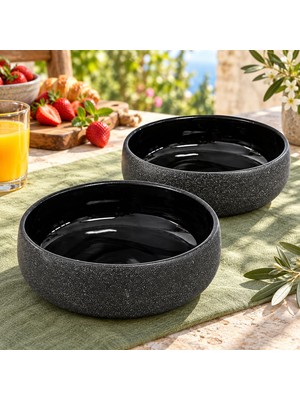 Myg Plus Evanılıfe El Yapımı Seramik Salata Kasesi, Yulaf Granola ve Kahvaltı Kasesi, Sağlıklı Beslenme ve Diyet Kabı, Smoothie Bowl, Açai Bowl, Çorba Servis Kabı, Orta Boy Kase, Mikrodalga Uyumlu, Mıdnıght
