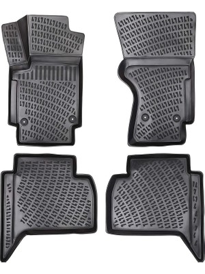 Myg Plus Rizline Volkswagen Amarok 2010-2022 Uyumlu 3D Havuzlu Paspas