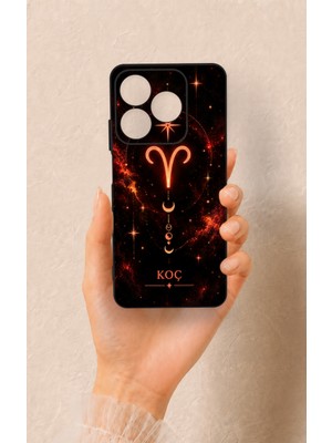 Vip Case Realme C63 Uyumlu Koç Burcu Temalı Desenli Silikon Kılıf
