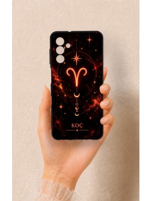 Vip Case Samsung A04S Uyumlu Koç Burcu Temalı Desenli Silikon Kılıf