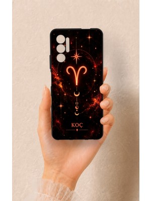 Vip Case Tecno Pova 3 Uyumlu Koç Burcu Temalı Desenli Silikon Kılıf