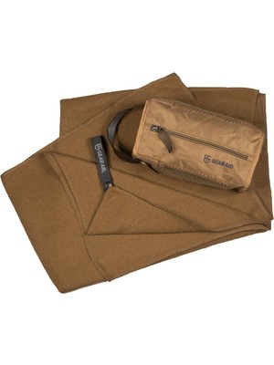 Myg Plus Gear Aid Mcnett Taktik Ultra Kompakt Mikro Terry El Havlusu, Büyük, Coyote